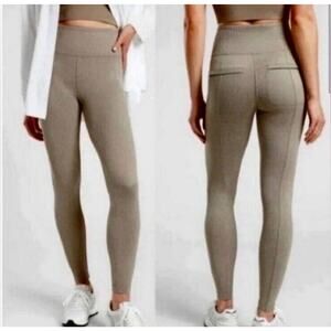 Athleta Legging Womens 1X Delancey Herringbone Stretchy Work Travel Athleisure
